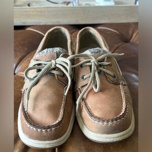 Sperry Top Sider with Leopard Sequins